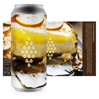 Lemon Cheesecake Sour beer artwork