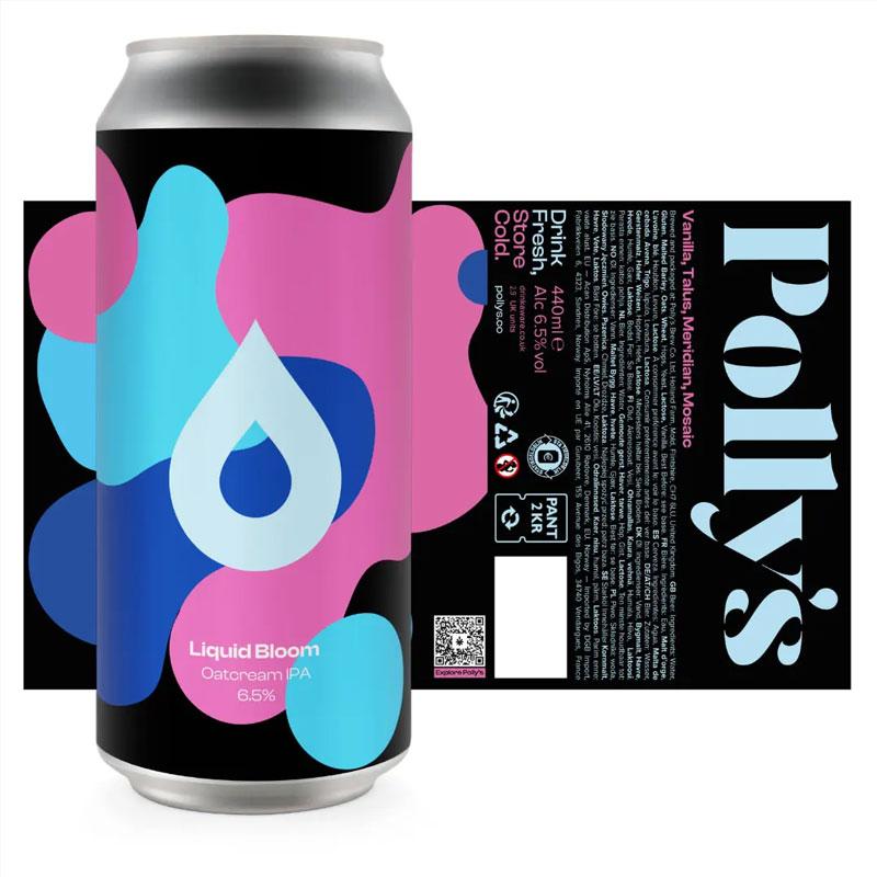 Artwork for Liquid Bloom by Polly's Brew Co