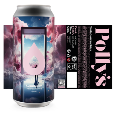 Lucid Delay beer artwork