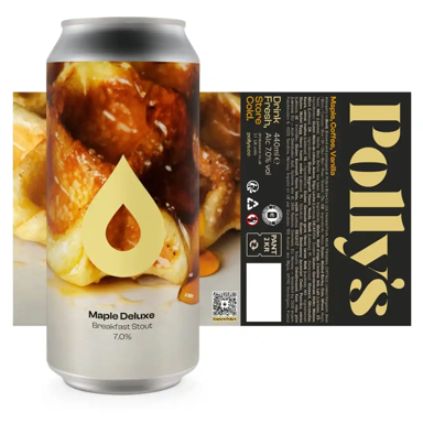 Maple Deluxe beer artwork