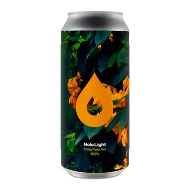Nolo Light beer artwork