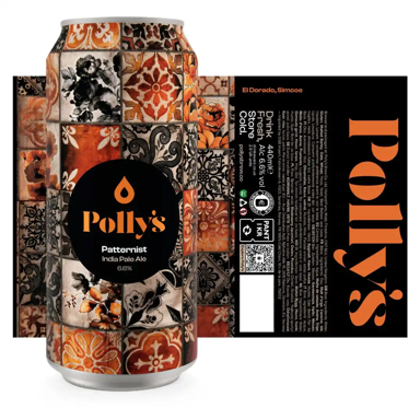 Patternist beer artwork