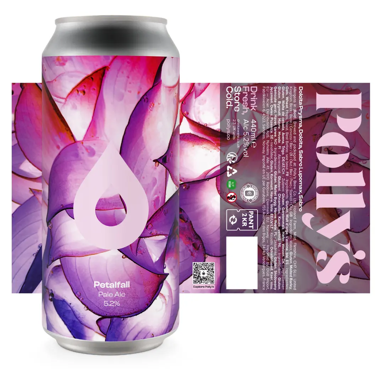 Petalfall beer artwork