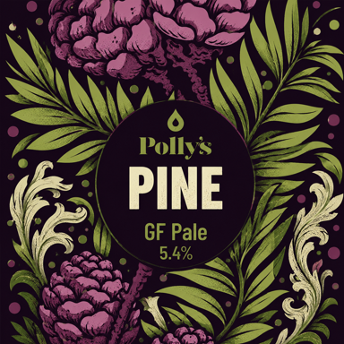 Pine beer artwork