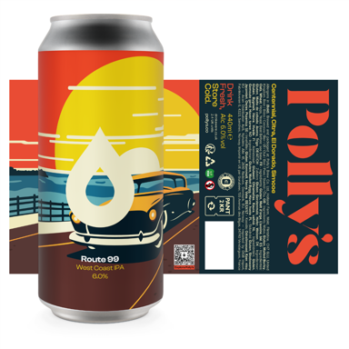 Route 99 beer artwork