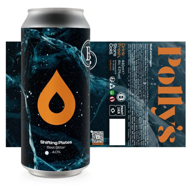 Shifting Plates beer artwork