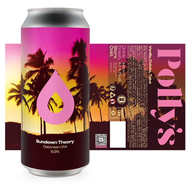 Sundown Theory beer artwork