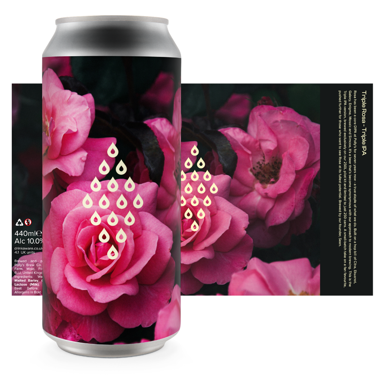 Triple Rosa beer artwork