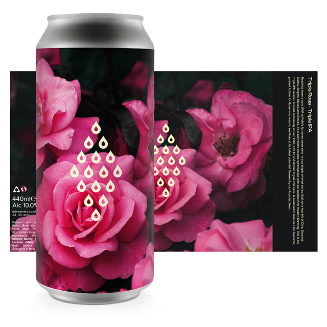 Triple Rosa beer artwork