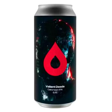 Valiant Deeds beer artwork