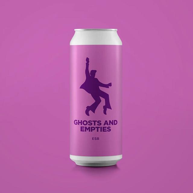 Ghosts And Empties beer artwork