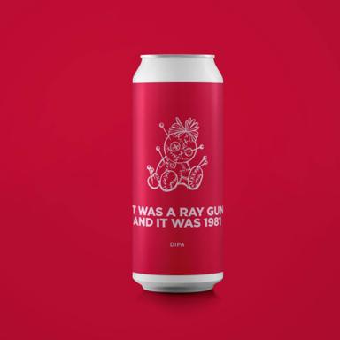 It Was A Ray Gun And It Was 1981 beer artwork
