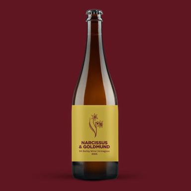 Narcissus & Goldmund beer artwork