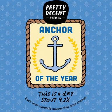 Anchor of the Year beer artwork