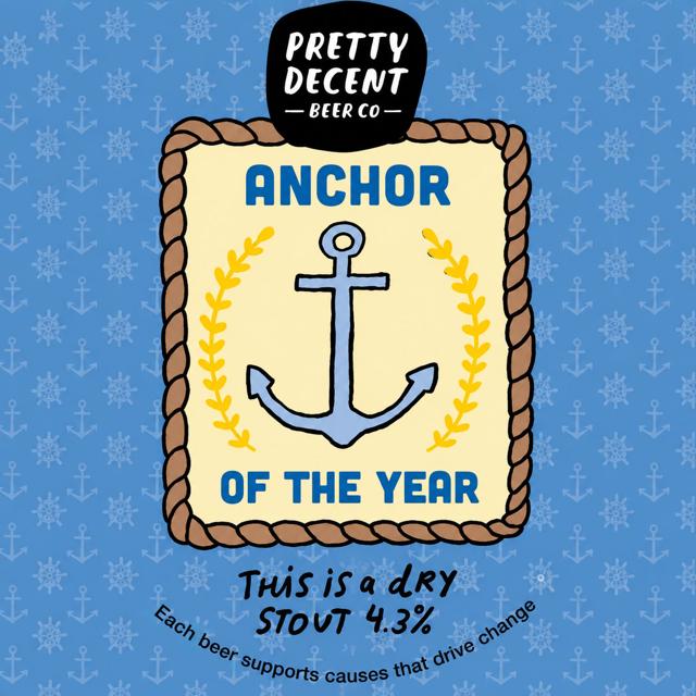 Anchor of the Year beer artwork