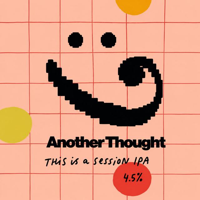 Another Thought beer artwork