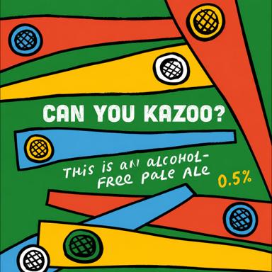 Can You Kazoo? beer artwork