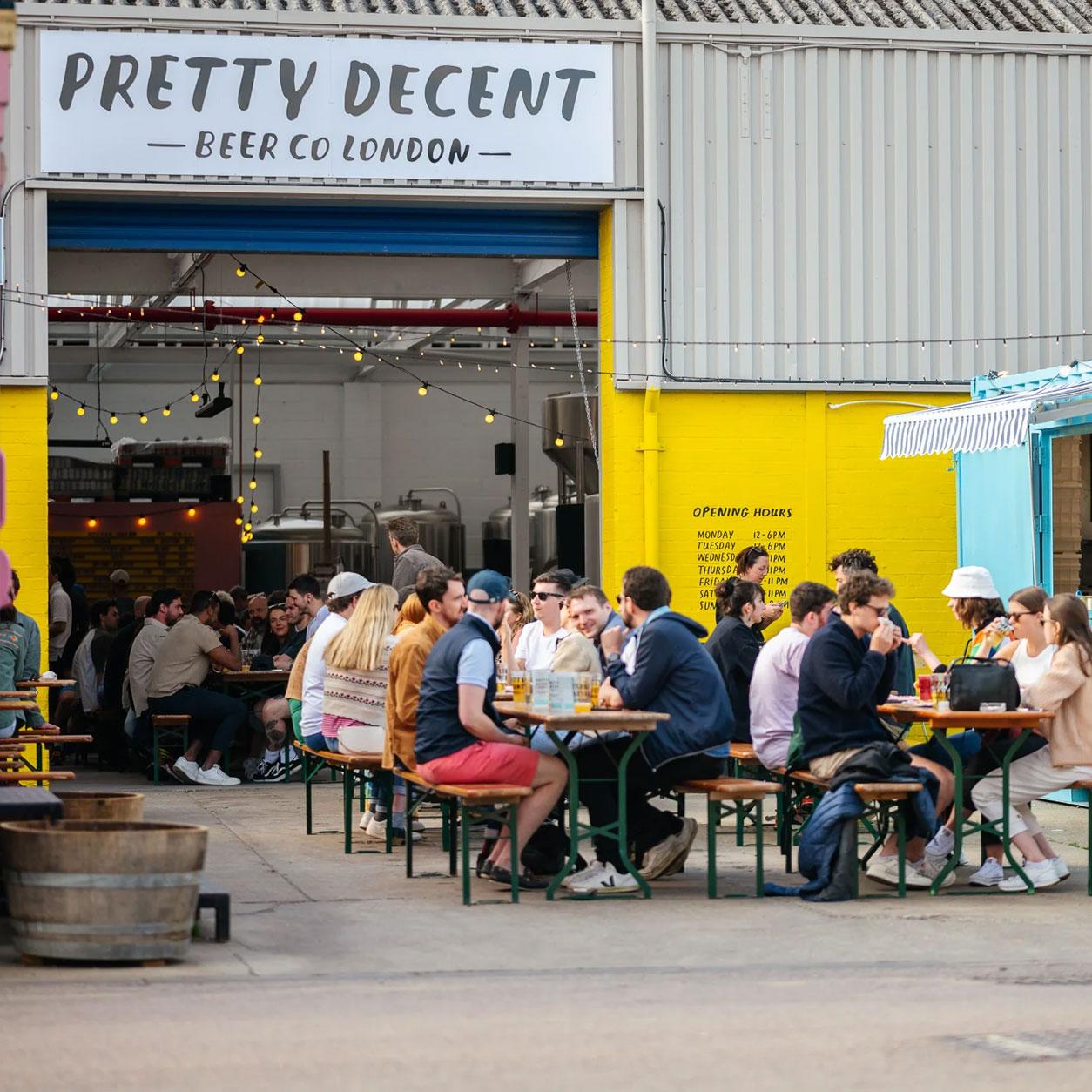 Pretty Decent Beer Co taproom