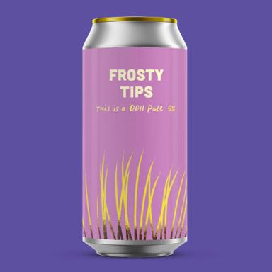Frosty Tips beer artwork