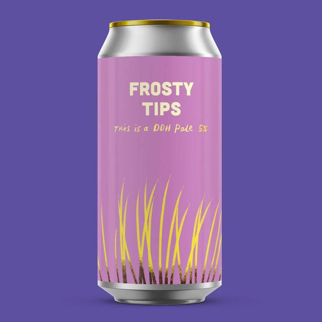 Frosty Tips beer artwork