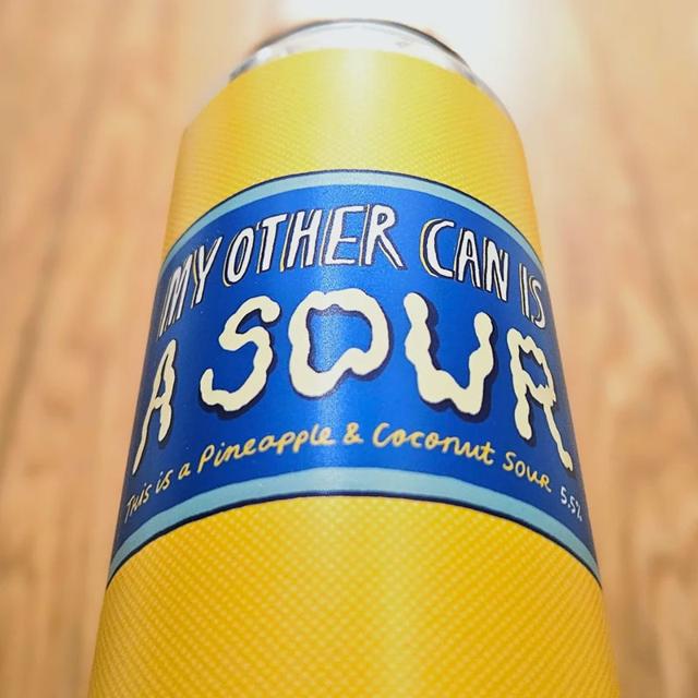 My Other Can Is A Sour beer artwork