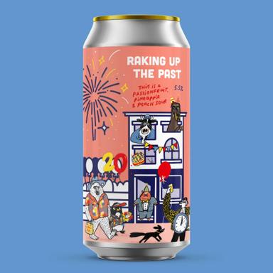 Raking Up The Past beer artwork