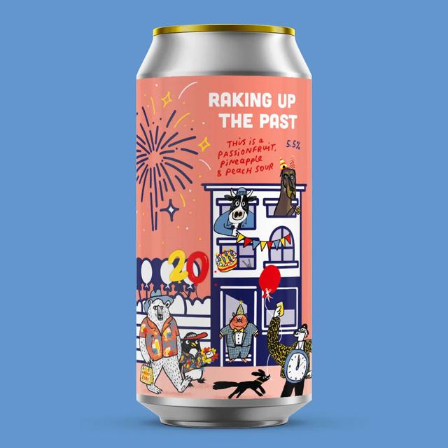 Raking Up The Past beer artwork
