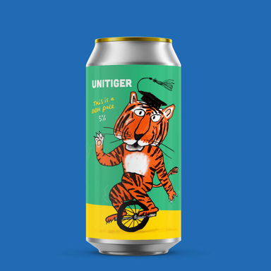 UniTiger beer artwork