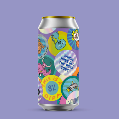 Where Have All the Pogs Gone? beer artwork