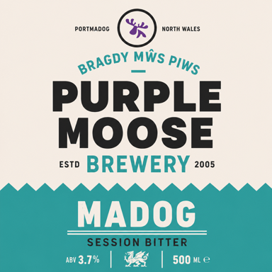 Madog's Ale beer artwork