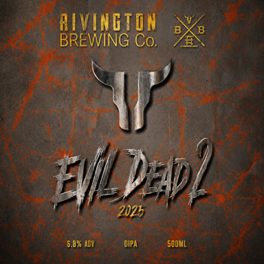 Evil Dead II (2025) beer artwork