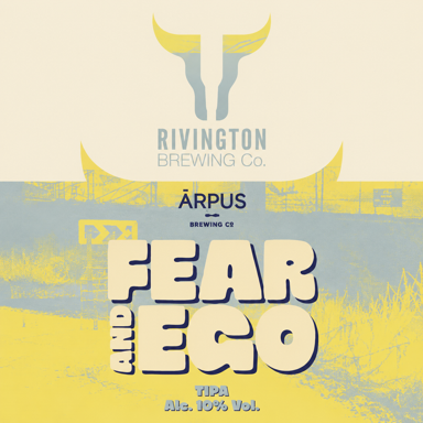 Fear and Ego beer artwork