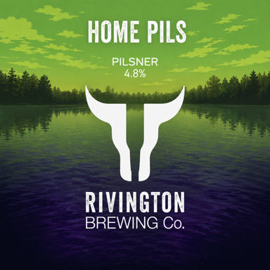 Home Pils beer artwork