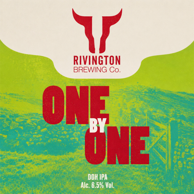 One By One beer artwork