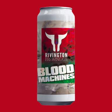 Blood Machines beer artwork