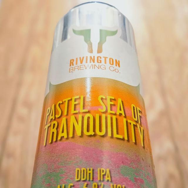 Pastel Sea Of Tranquility beer artwork