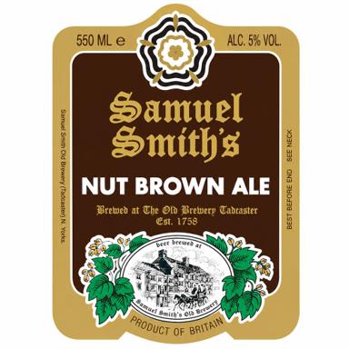Nut Brown Ale beer artwork