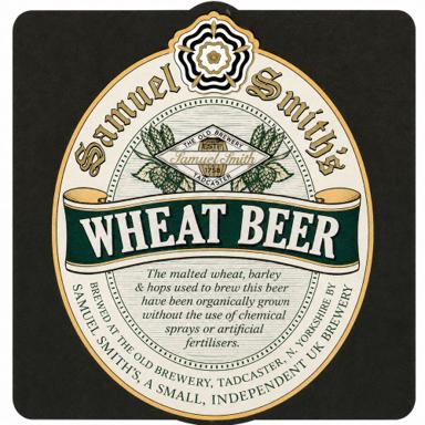 Organic Wheat Beer beer artwork