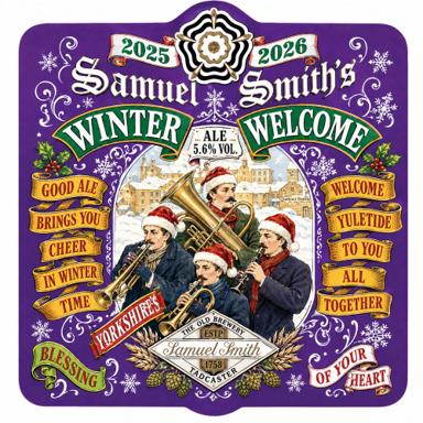 Winter Welcome Ale beer artwork