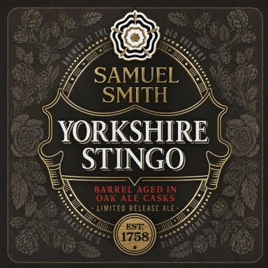 Yorkshire Stingo beer artwork