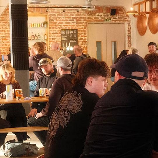 Seventy One Brewing taproom