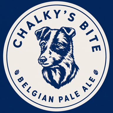 Chalky's Bite beer artwork