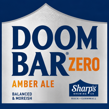 Doom Bar Zero beer artwork
