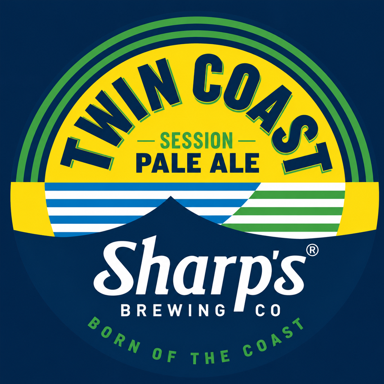 Twin Coast beer artwork
