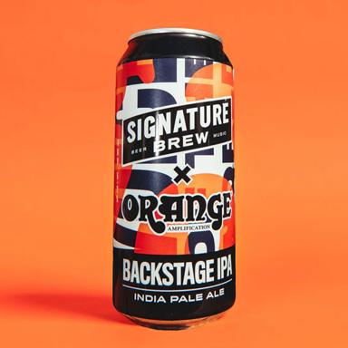 Backstage IPA beer artwork