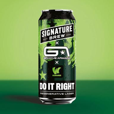 Do It Right beer artwork