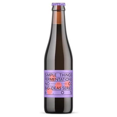 BIS002 Smoked Rye Porter beer artwork