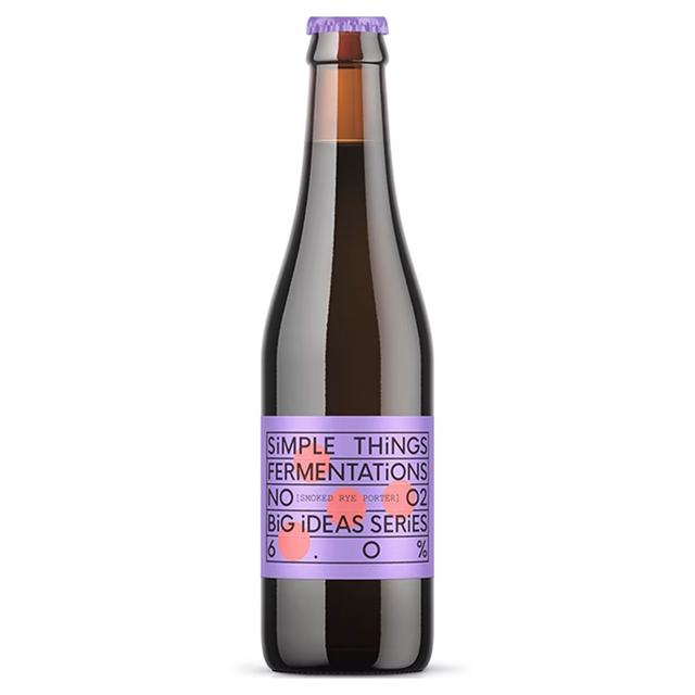 BIS002 Smoked Rye Porter beer artwork
