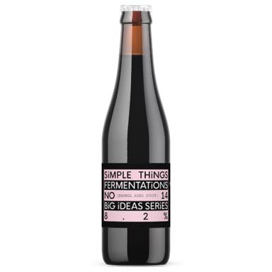 BIS014 Barrel Aged Stout beer artwork