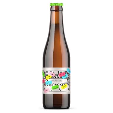 BIS021 Golden Ale beer artwork